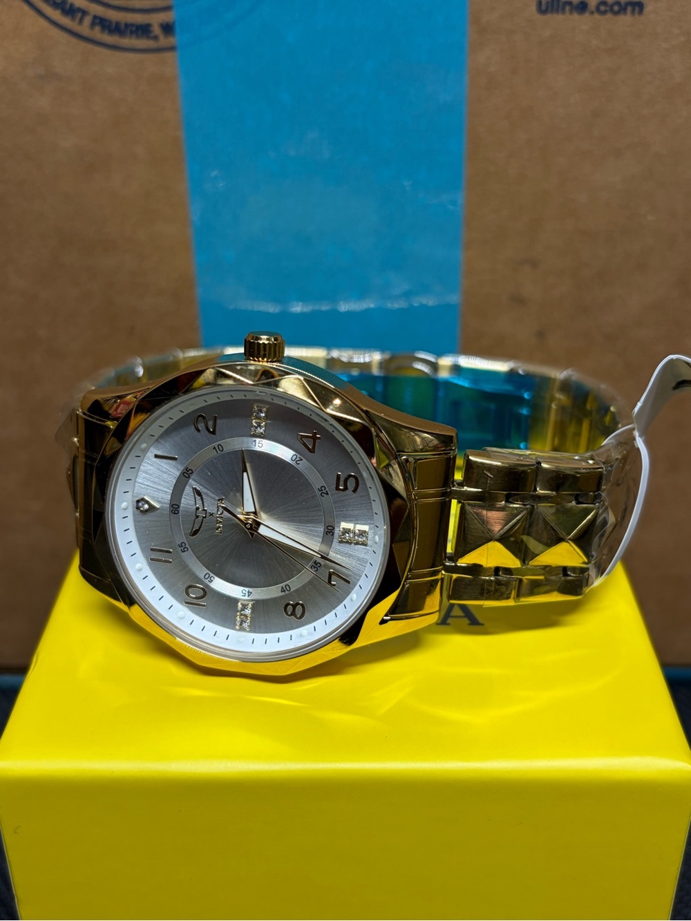 Invicta Specialty I by Invicta Men's Watch - 41mm, Gold (69018) New In Box - Picture 5 of 8